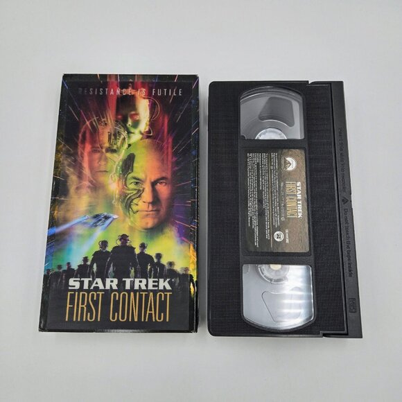 Star Trek VHS Movie Lot Insurrection First Contact Generations The Undiscovered - Picture 3 of 16